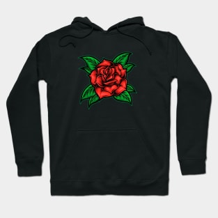 Rose Flower Hoodie